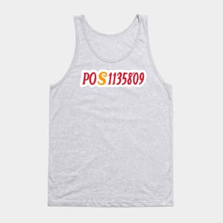 POS1135809 tRump Fulton County Jail Inmate Number - Front Tank Top